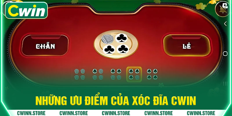 Những ưu điểm của xóc đĩa CWIN